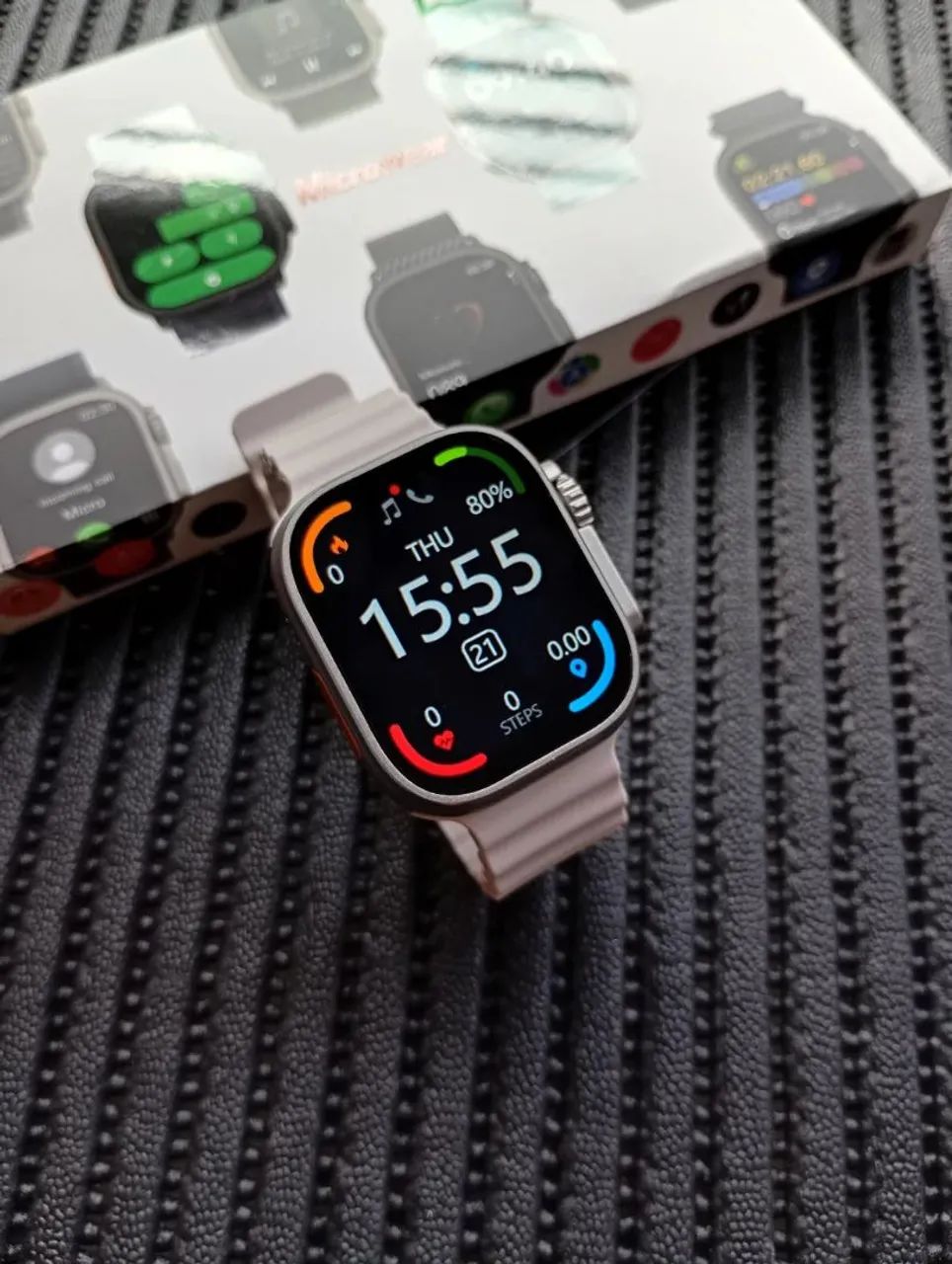 Smartwatch Relógio Ultra 5 Microwear Atacado e Varejo <br> - Foto 5