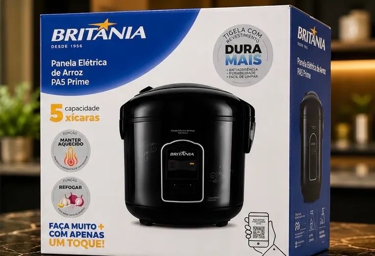 Kit Cozinha Novo Lacrado | Cafeteira Electrolux + Panela Britânia |  - Foto 3
