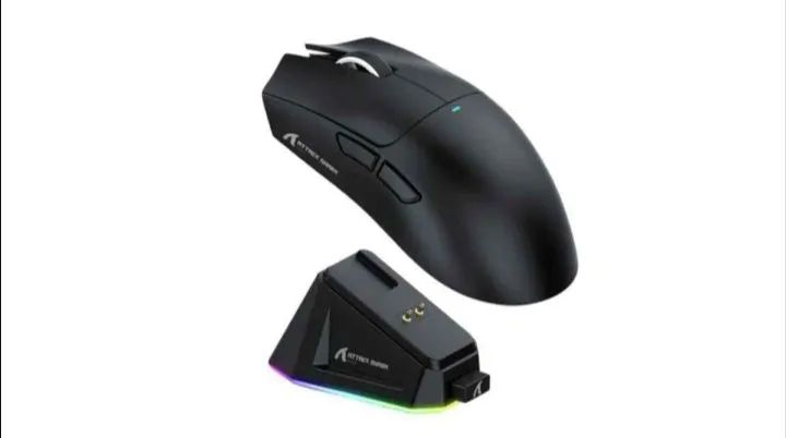 Mouse gamer Attack Shark X11 preto (Lacrado) - Foto 2