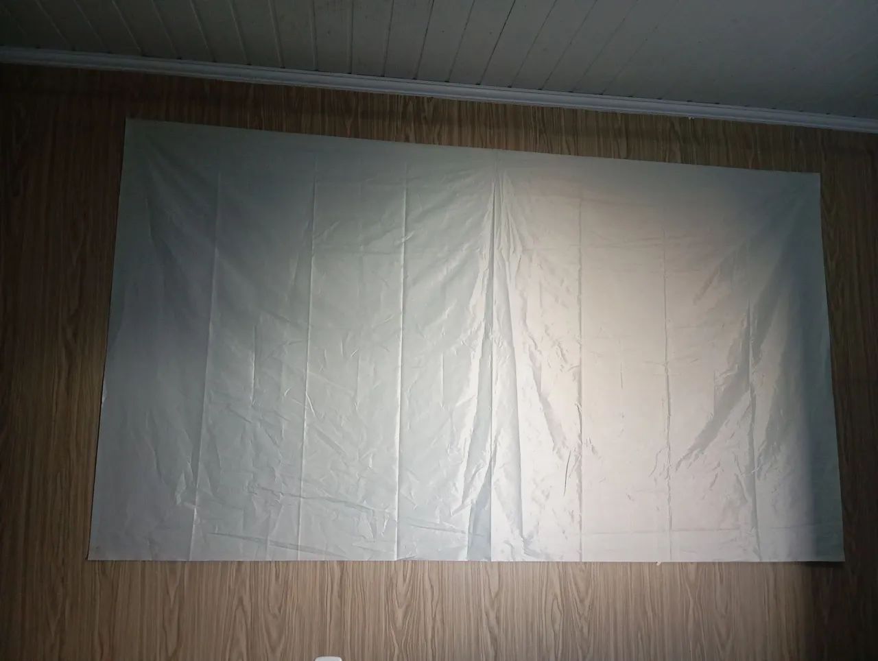 Projetor mais tela "barato" - Foto 3