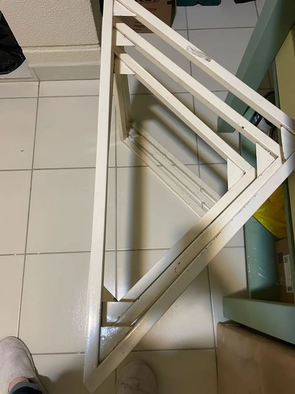 Mesa de centro de ferro e vidro - Foto 2