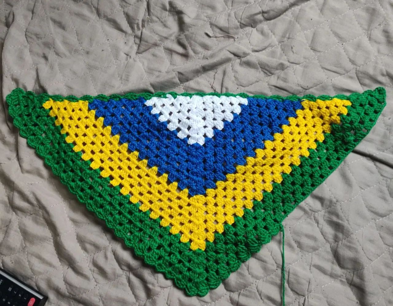 Bandana de crochê 