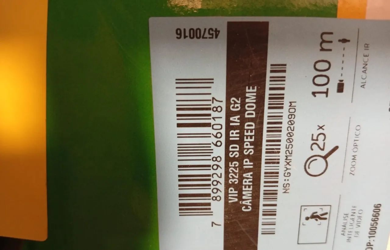 Câmera Intelbras VIP 3225 SD IR IA G2 ? NOVA/LACRADA - Foto 3