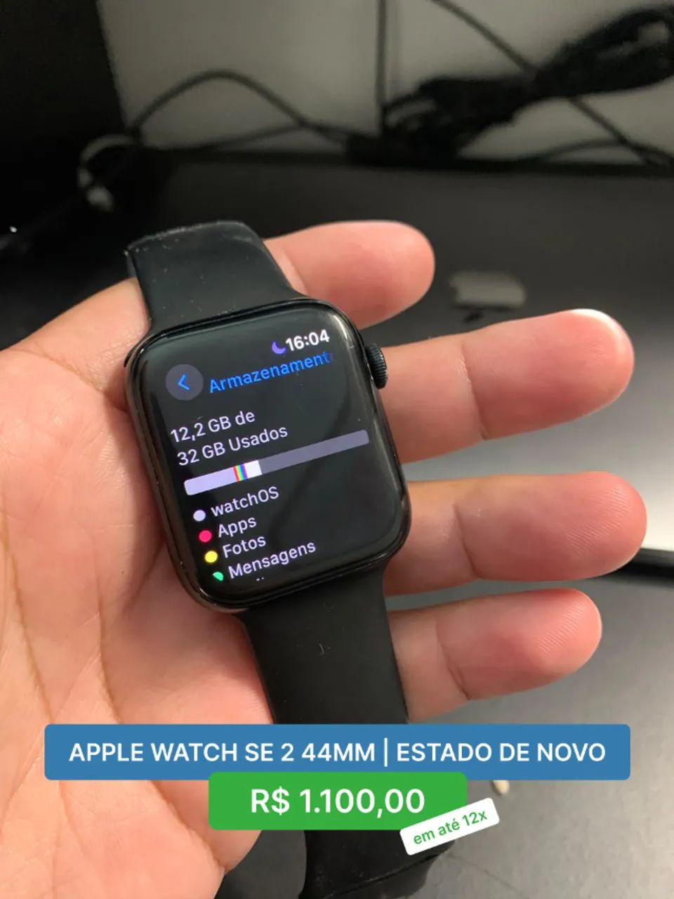 APPLE WATCH SE 2 44MM | ESTADO DE NOVO - Foto 2