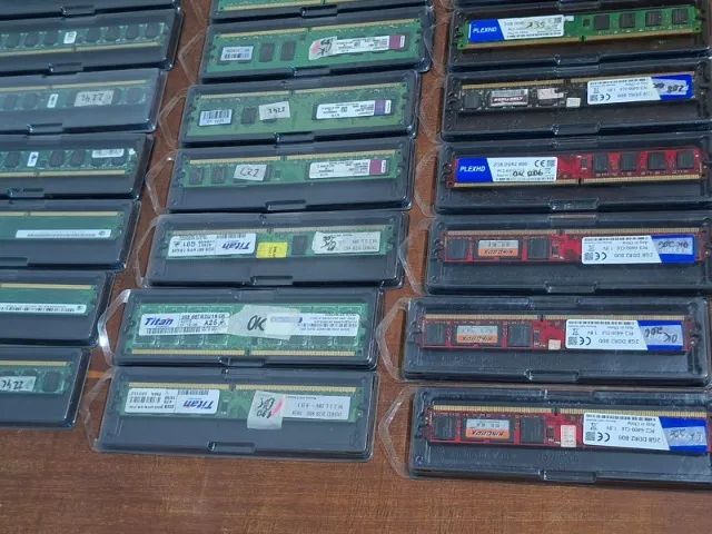 Memória DDR2 1GB e 2GB p/ PC - Funcionando - Foto 3