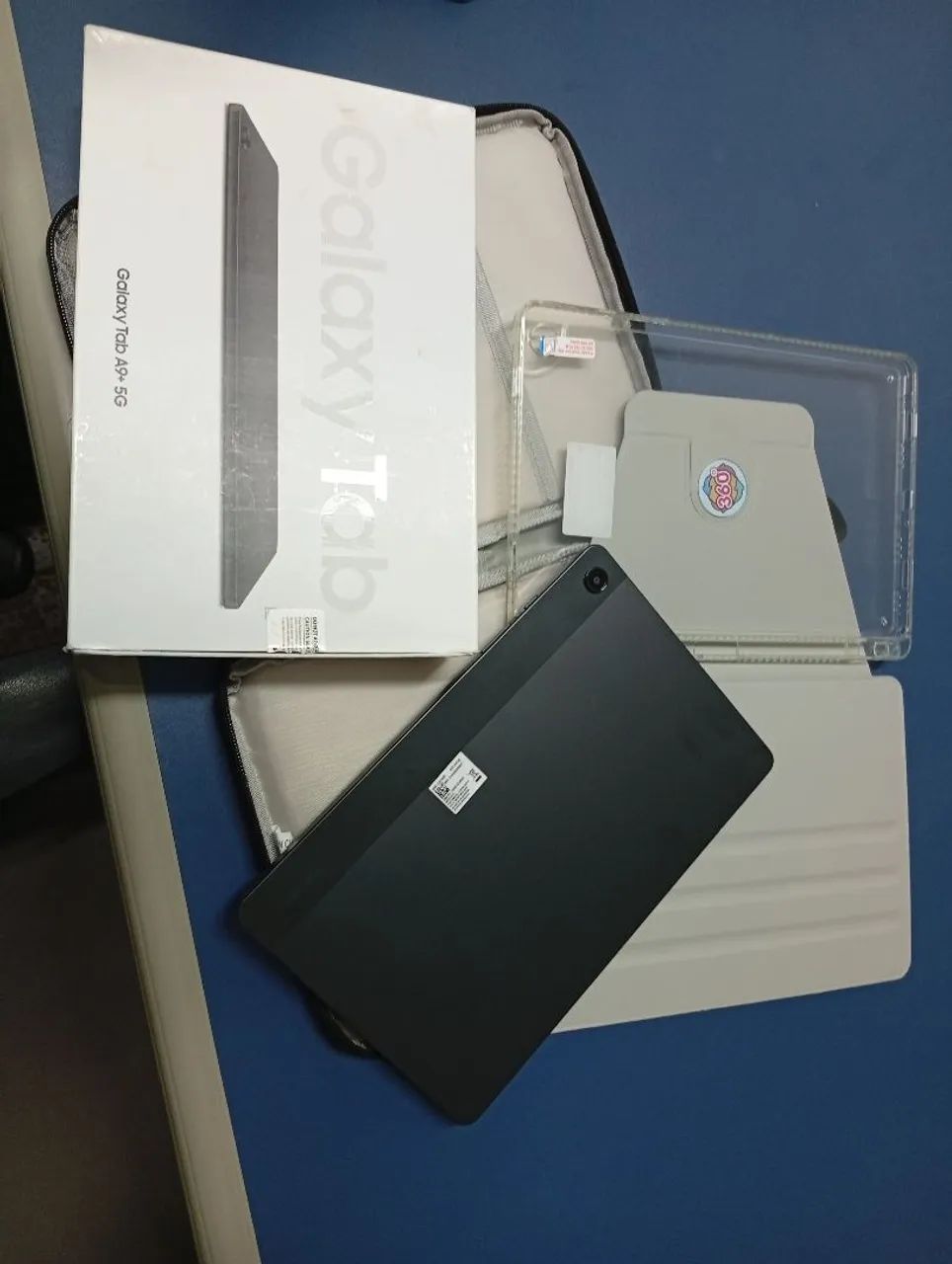 Tablet Samsung Galaxy Tab A9+ 5g - excelente estado, com acessórios  - Foto 4