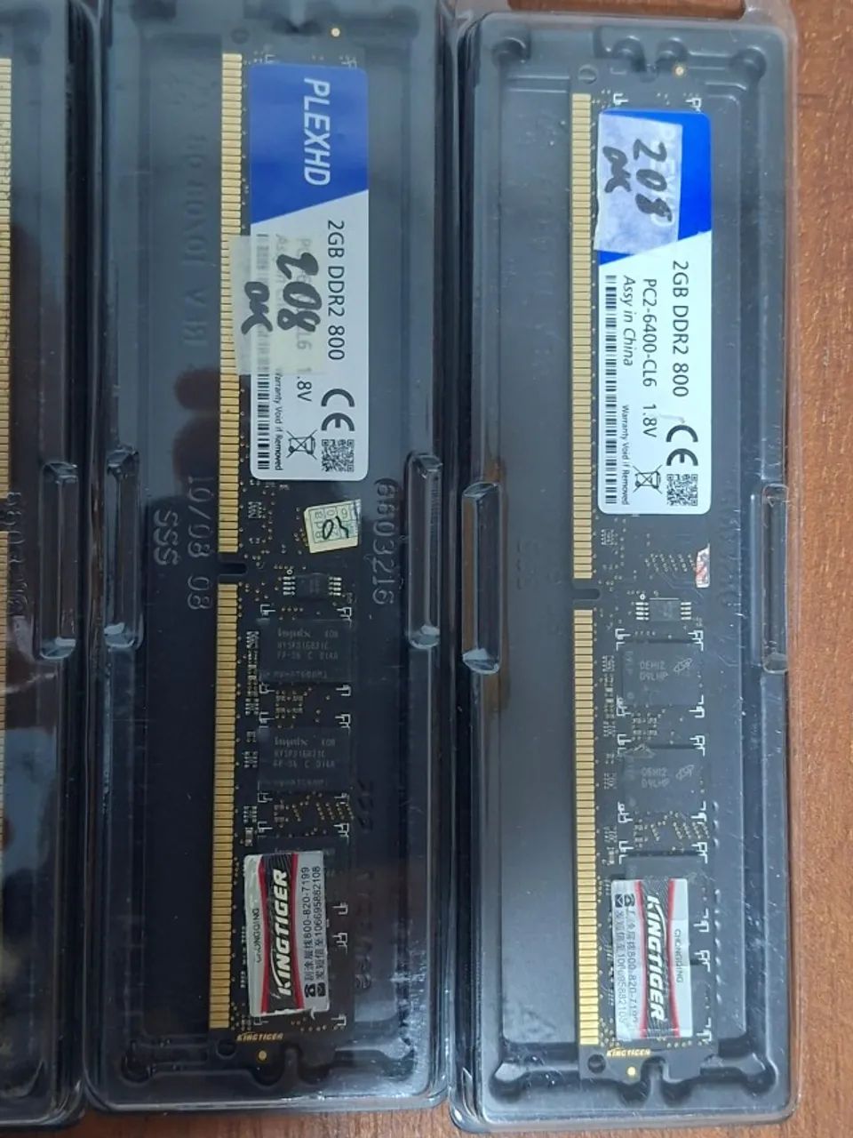 Memória DDR2 1GB e 2GB p/ PC - Funcionando - Foto 5