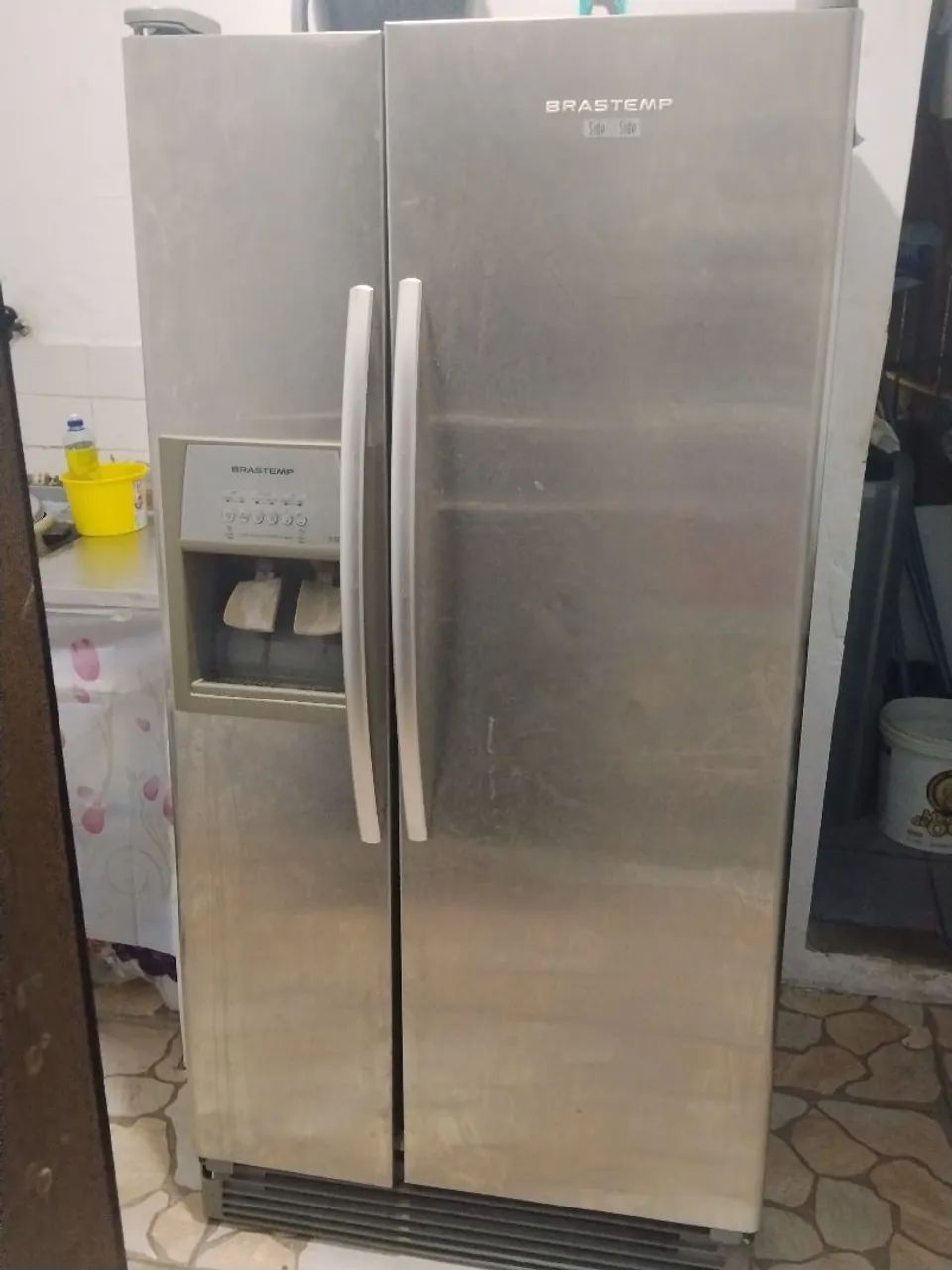 Geladeira Brastemp side by side 2 portas 3,500