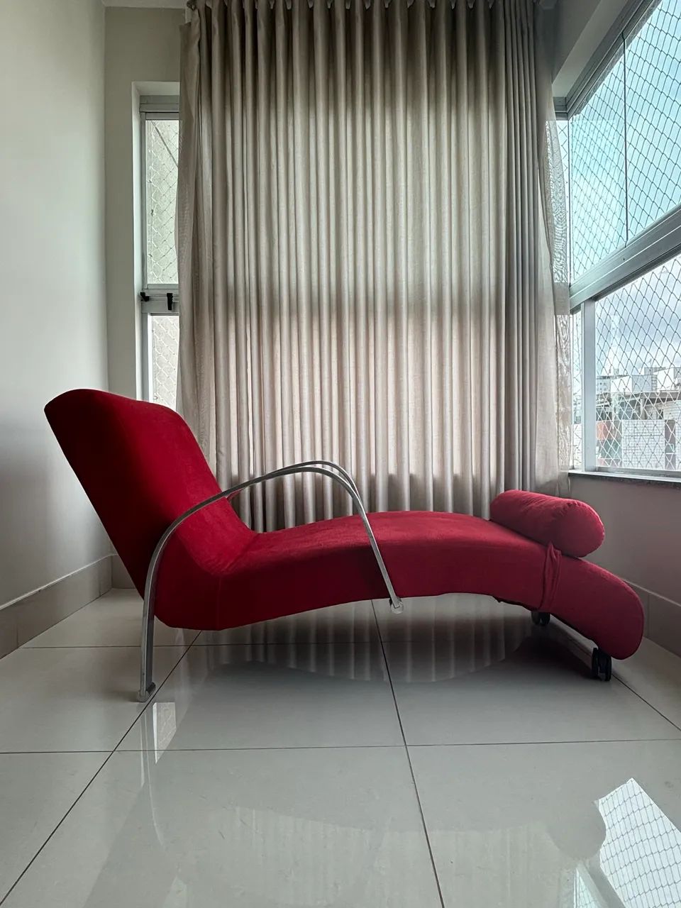 Poltrona Chaise - Estofado Novo - Líder - Foto 2