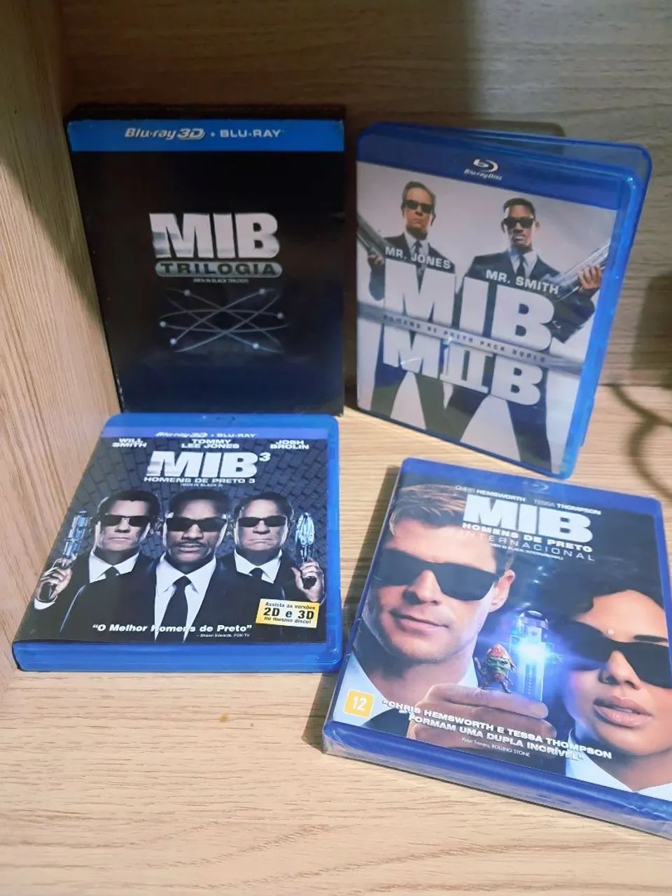 Mib coleção Blu-ray 