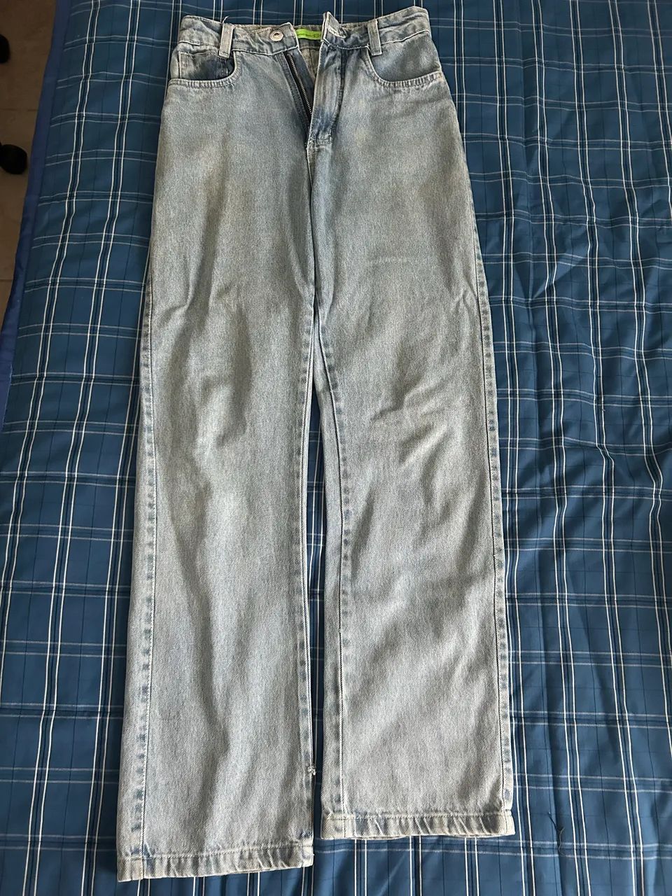 Calça Jeans Azul Lavagem Clara