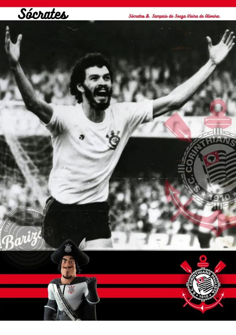 Quadro Corinthians A4  - Foto 2