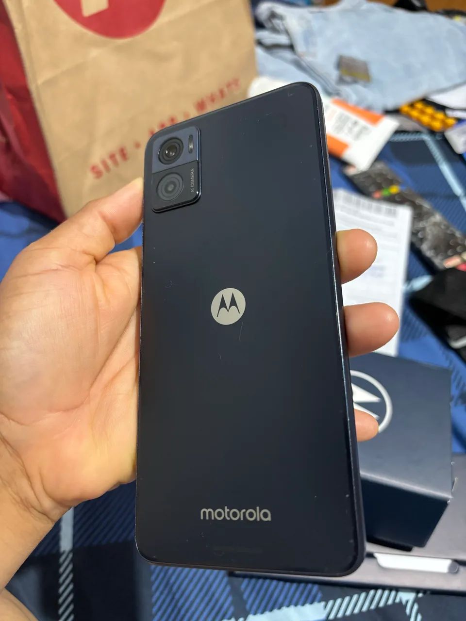 Celular MOTO E22 