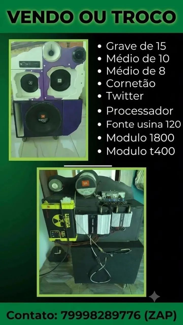 Vendo ou troco ( Bob top de linha )