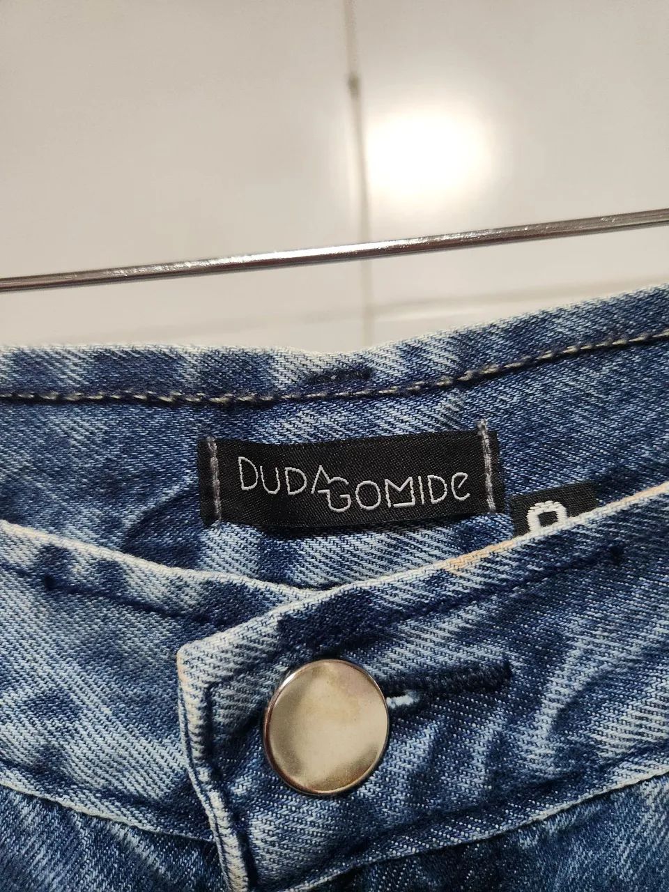 Calca jeans wide leg 38 - Foto 3