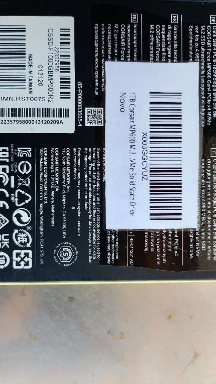 MP 600 CORSAIR 1TB  - Foto 3