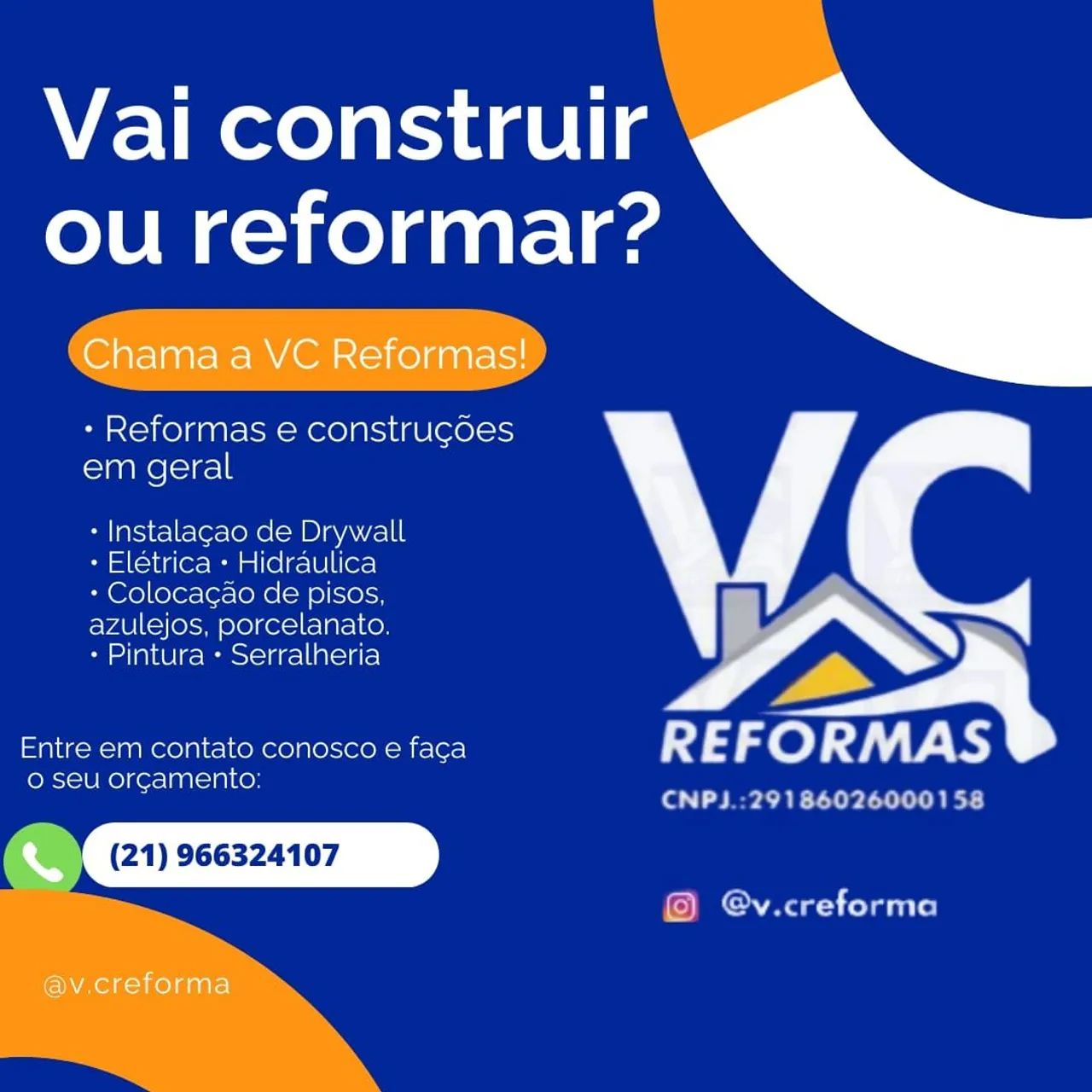 Vc reformas e construções 