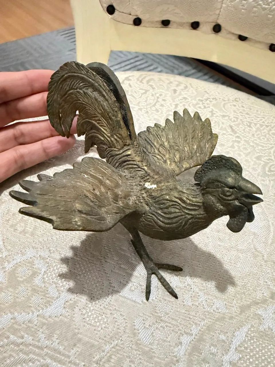 Galo de bronze - Foto 2