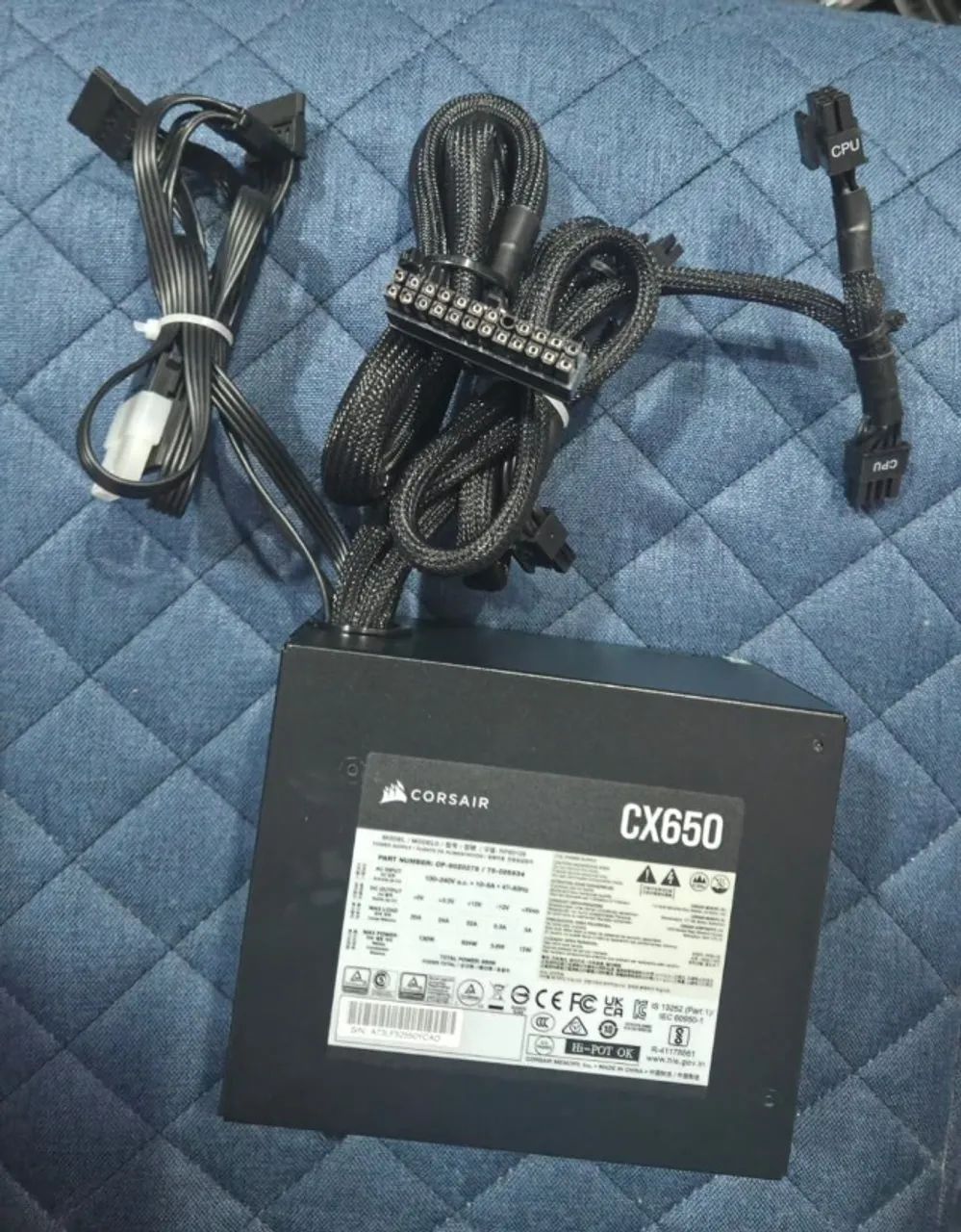 Fonte de alimentação (650w) Corsair - Foto 3