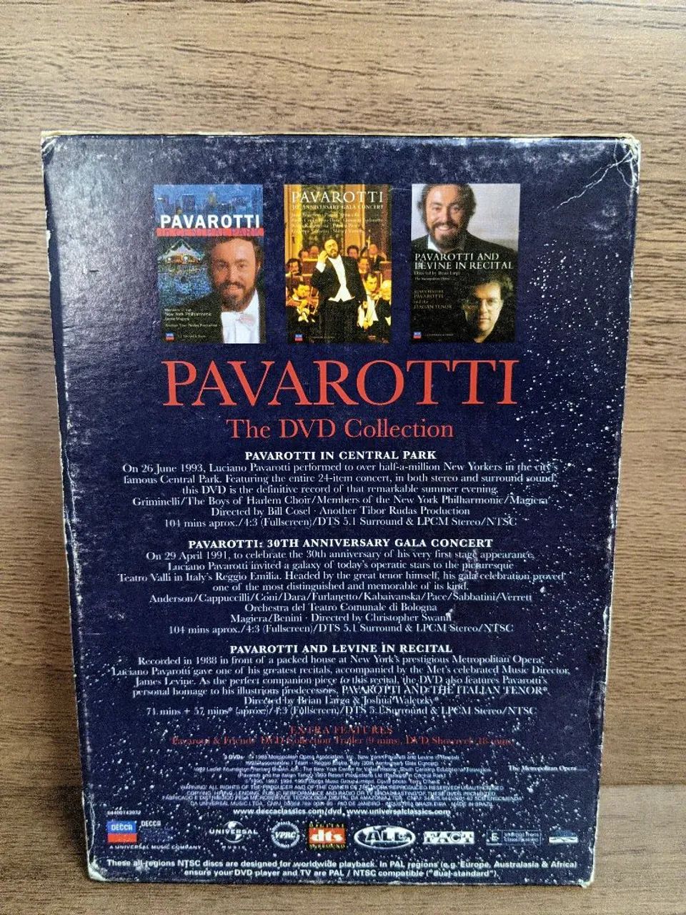 BOX PAVAROTTI DVD COLLECTION - ORIGINAL - Foto 4