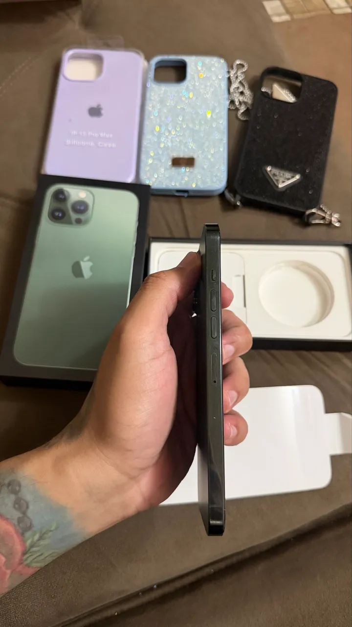 iPhone 13 Pro Max 128Gb alpine green  - Foto 5