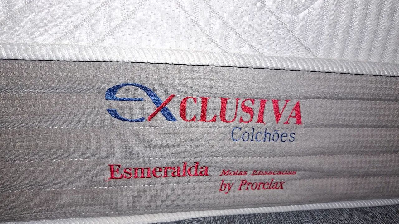 Colchão queen EXCLUSIVA ESMERALDA