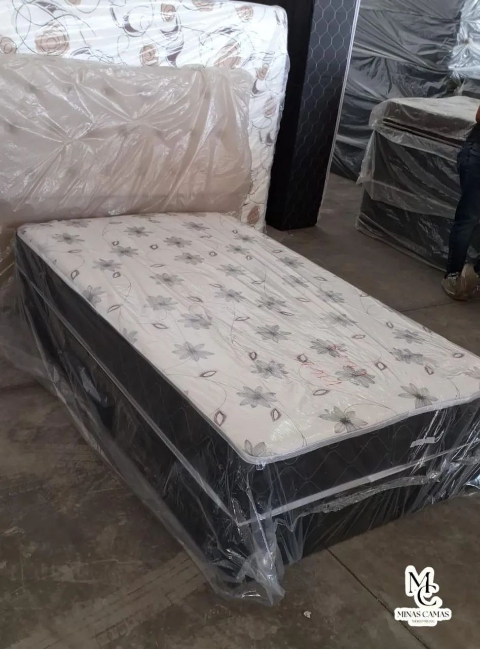 Cama Box Solteiro - Direto da fábrica ?  - Foto 3