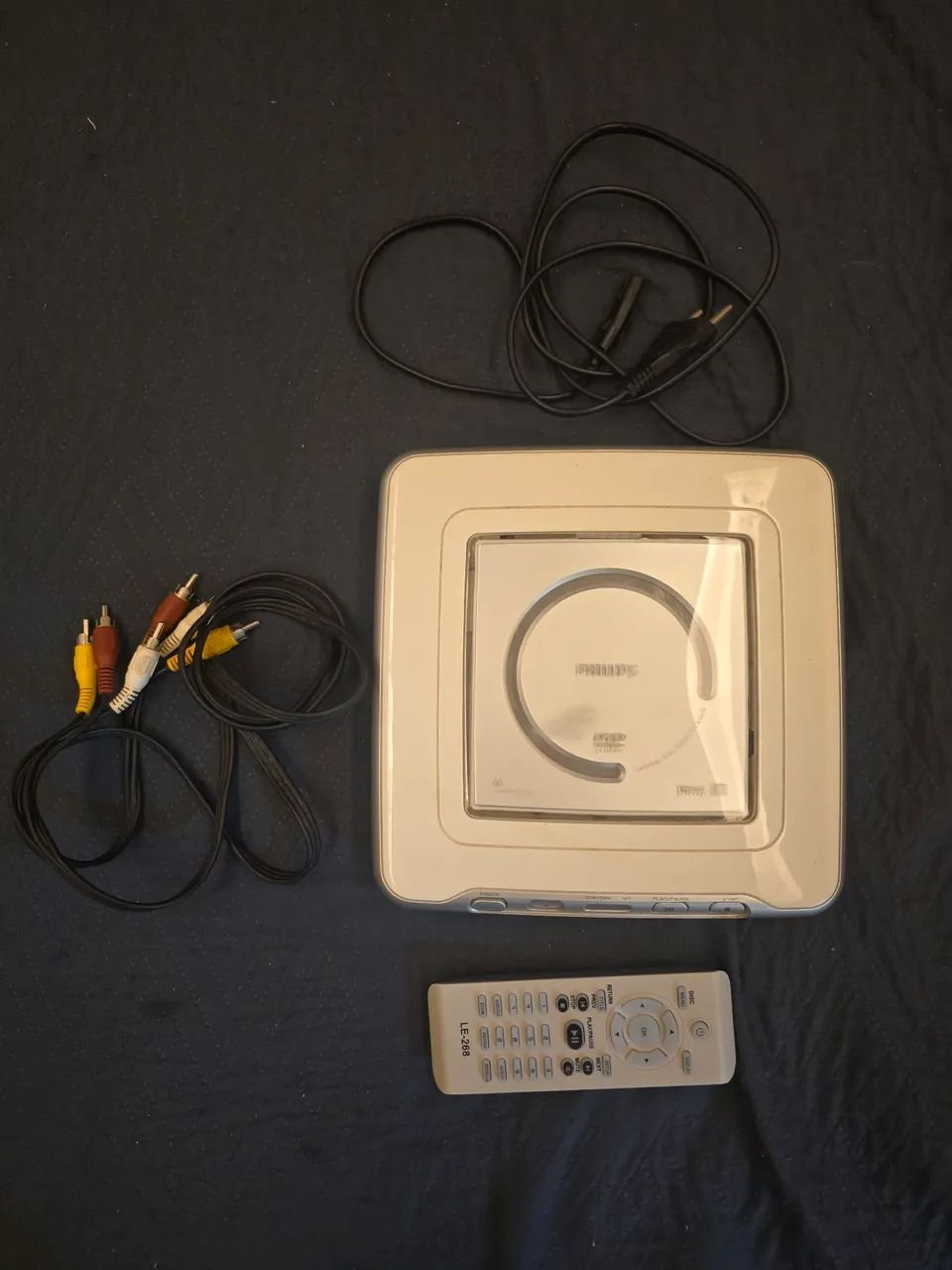 DVD Player Phillips + 24 filmes - Foto 3
