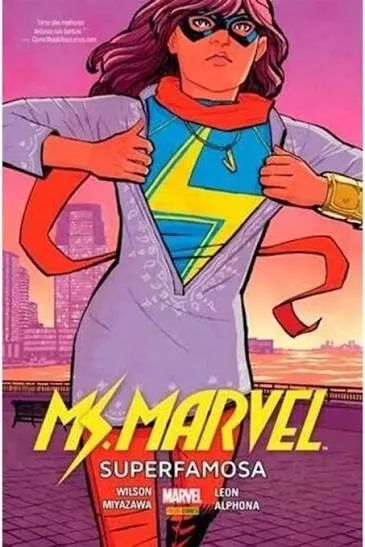 HQs Ms. Marvel Capa Dura