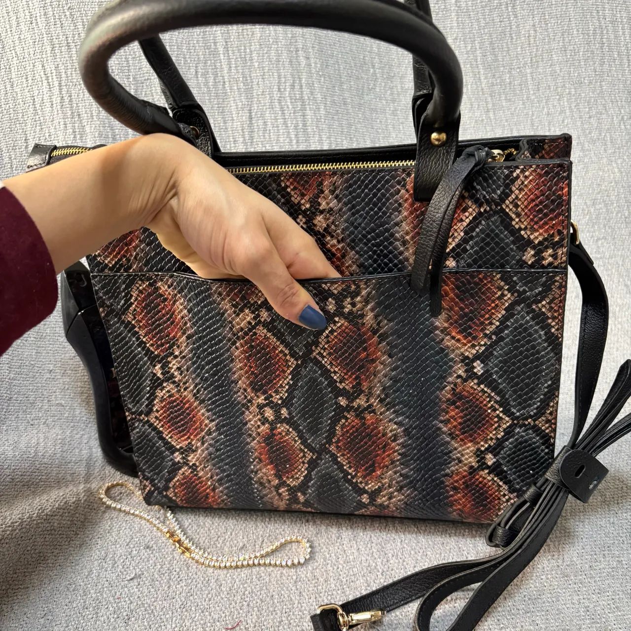 Bolsa Nápolli grande - Foto 4