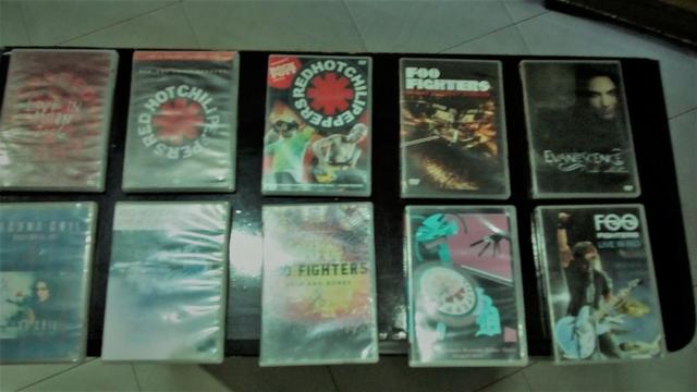 DVDs de Musicas/Bandas de Rock Ao Vivo