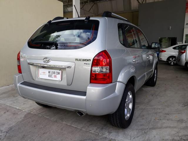 Hyndai 2014 Tucson Gls Automatico Flex completo couro mídia impecável confira - Foto 4