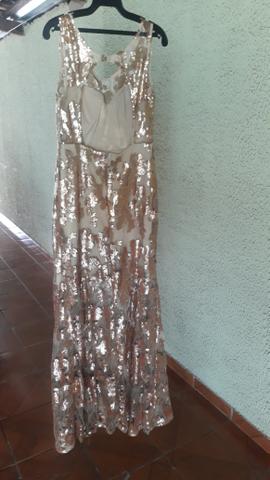 Vestido sereia no paetê bordado - Foto 2