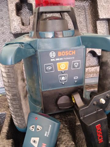 Nível a laser Rotativo Profissional BOSCH GRL250HV - Foto 2