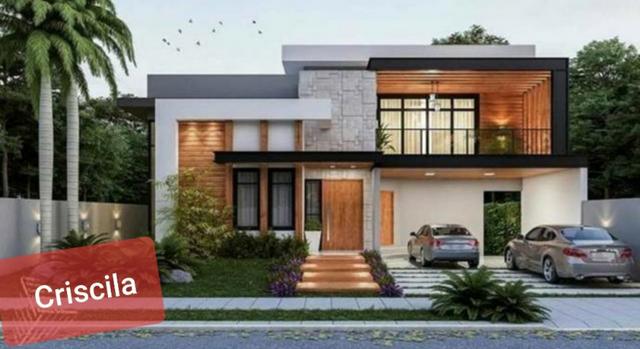 Casas na planta em Ponta Negra Reserva do Parque terreno+construção - Foto 6