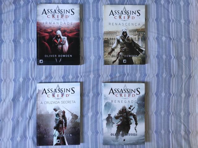 Franquia de Livros Assassin's Creed - Foto 4