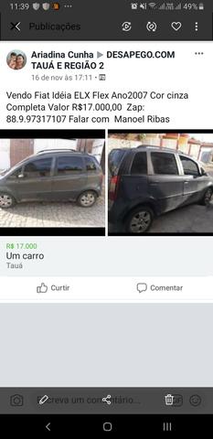 Vende se um carro