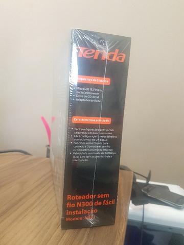 Roteador Wireless 300Mbps 802.11N 2 Antenas Tenda PN N301 - NOVO - Foto 3