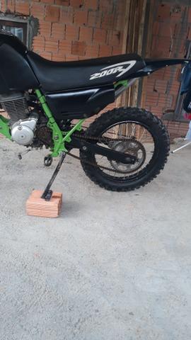 Xlr 190 troco por moto de rua, aceito cartão - Foto 3