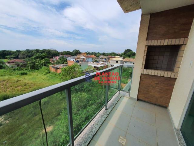 Ótimo apartamento com 2 qts varanda gourmet no Jardim Marilea/Rio das Ostras - Foto 3