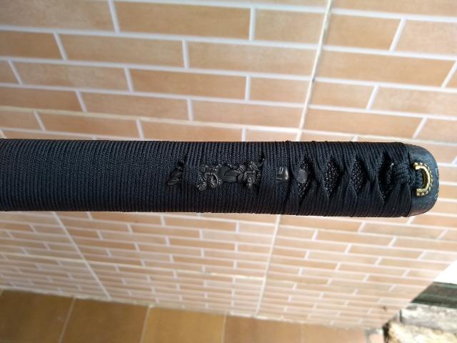 Espada Katana Ninja Ninjato Samurai Shinobigatana estilo Warihatetsu - Foto 5