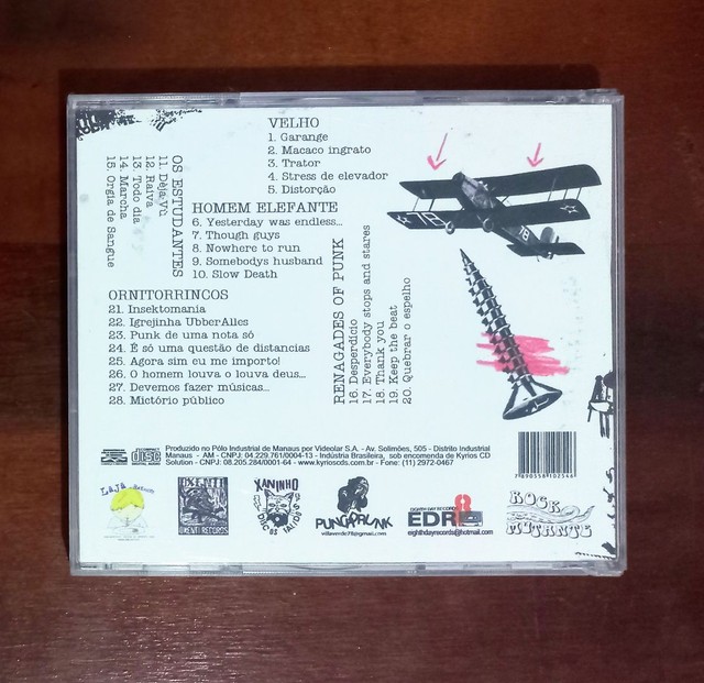 CD split Punk HC Conspiração Coração Ao Contrário  - Foto 2