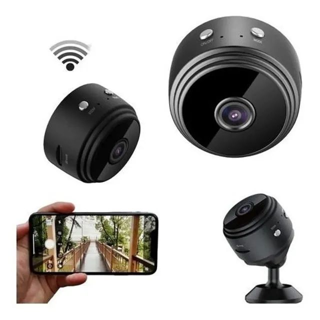 Mini Câmera Espia A9 Ip Wifi Pelo Celular 