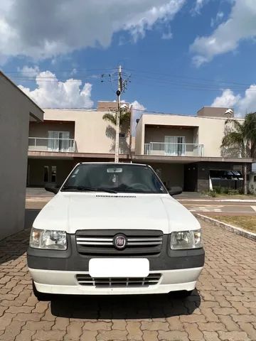 FIAT Uno Mille Economy Way 1.0 Fire 4p. Branca 2010 - Campo Grande