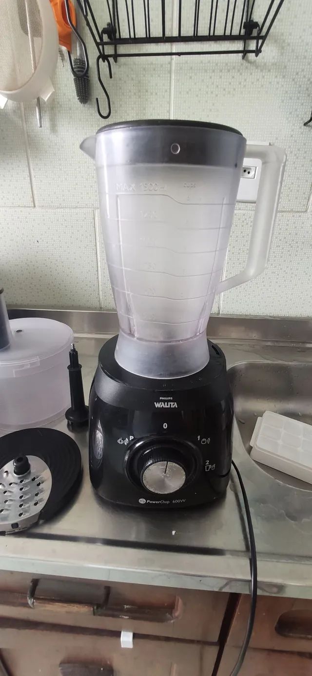 Liquidificador e processador Philips Walita 600w - Foto 2