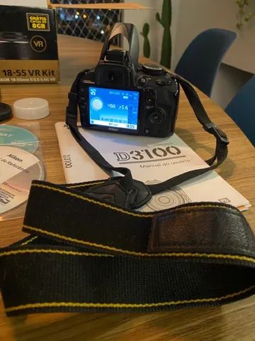 Câmera semi profissional Nikon D3100 - Foto 5