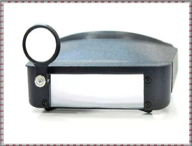 Lupa De Cabeça Com Lentes Intercambiáveis - 1 fixa e outra ajustável