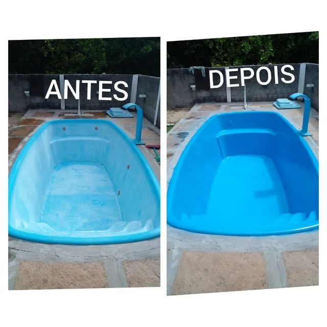 Recuperação e pintura de piscina  - Foto 3
