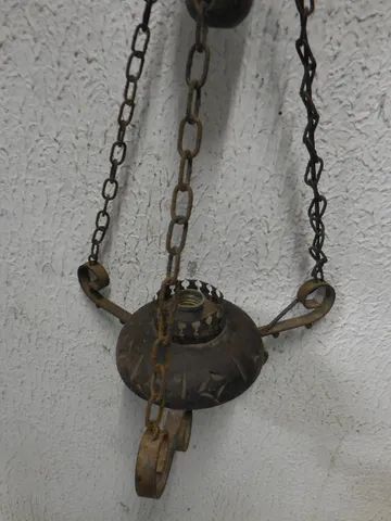 luminaria antiga estilo medieval. - Foto 5