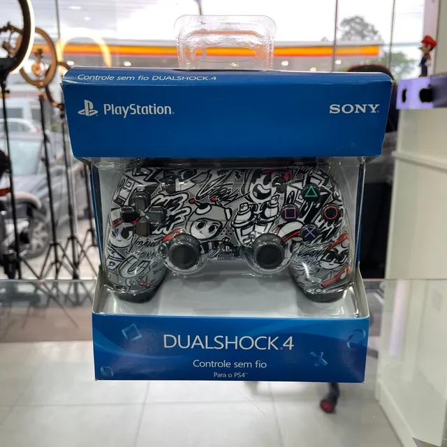 Controle Ps4 Dualshock 4 Sony Personalizado Fifa 21 Cinza PS4